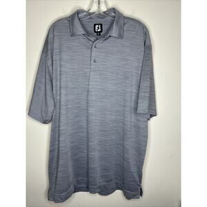 Footjoy FJ Mens Golf Polo Shirt Size XL Preppy
